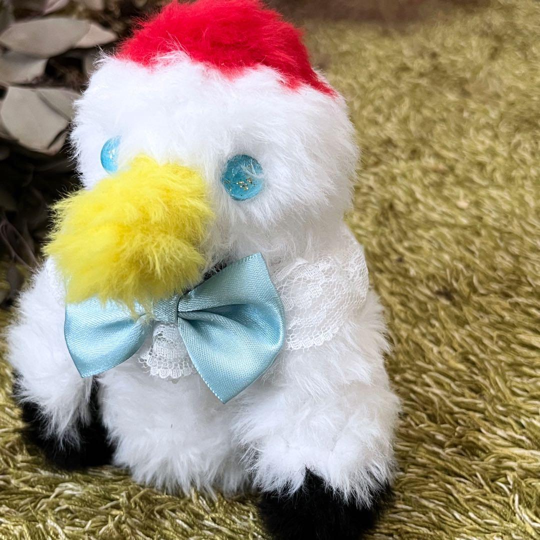 【朔】　あみぐるみ　オーダーメイド　ぬいぐるみ　アートドール　鶴　鹿