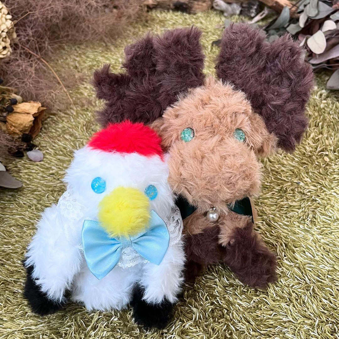 【朔】　あみぐるみ　オーダーメイド　ぬいぐるみ　アートドール　鶴　鹿