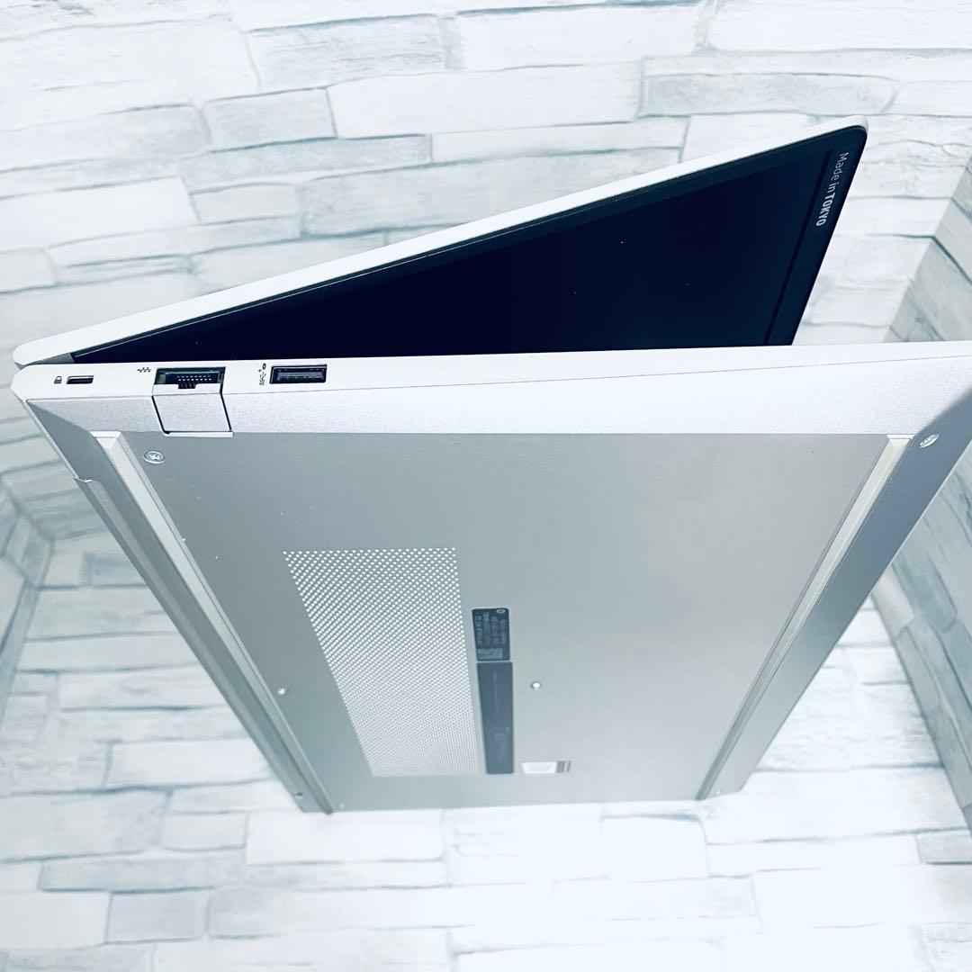 【美品】hpノートPC第11世代i5 オフィス2024 バッテリー○ 16GB