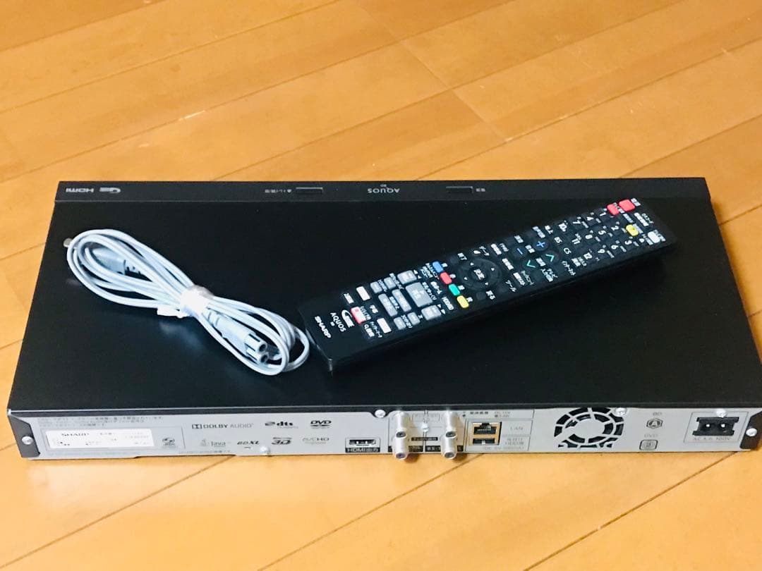 シャープ ブルーレイレコーダー BD-NS520