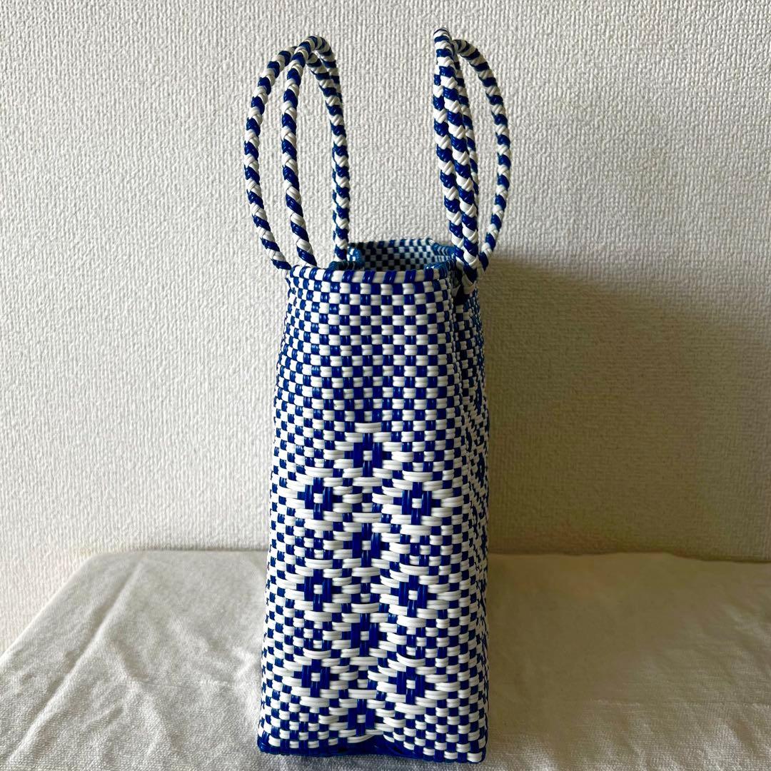 美品⭐︎Letra レトラ　メルカドバッグXS Navy