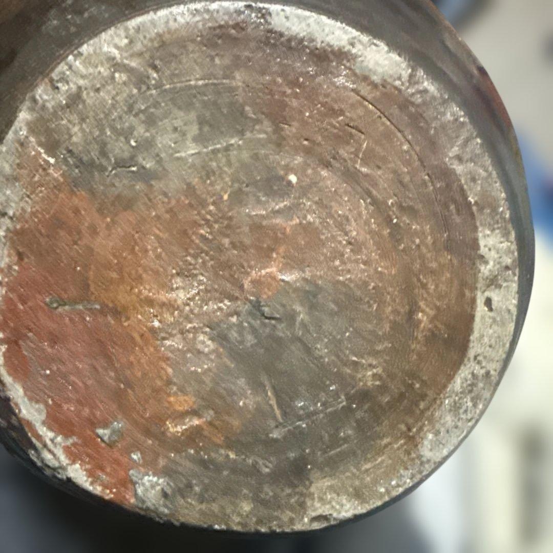 六古窯桃山江戸前期４耳付古常滑焼古伊賀の壺　古い物にご理解の方に