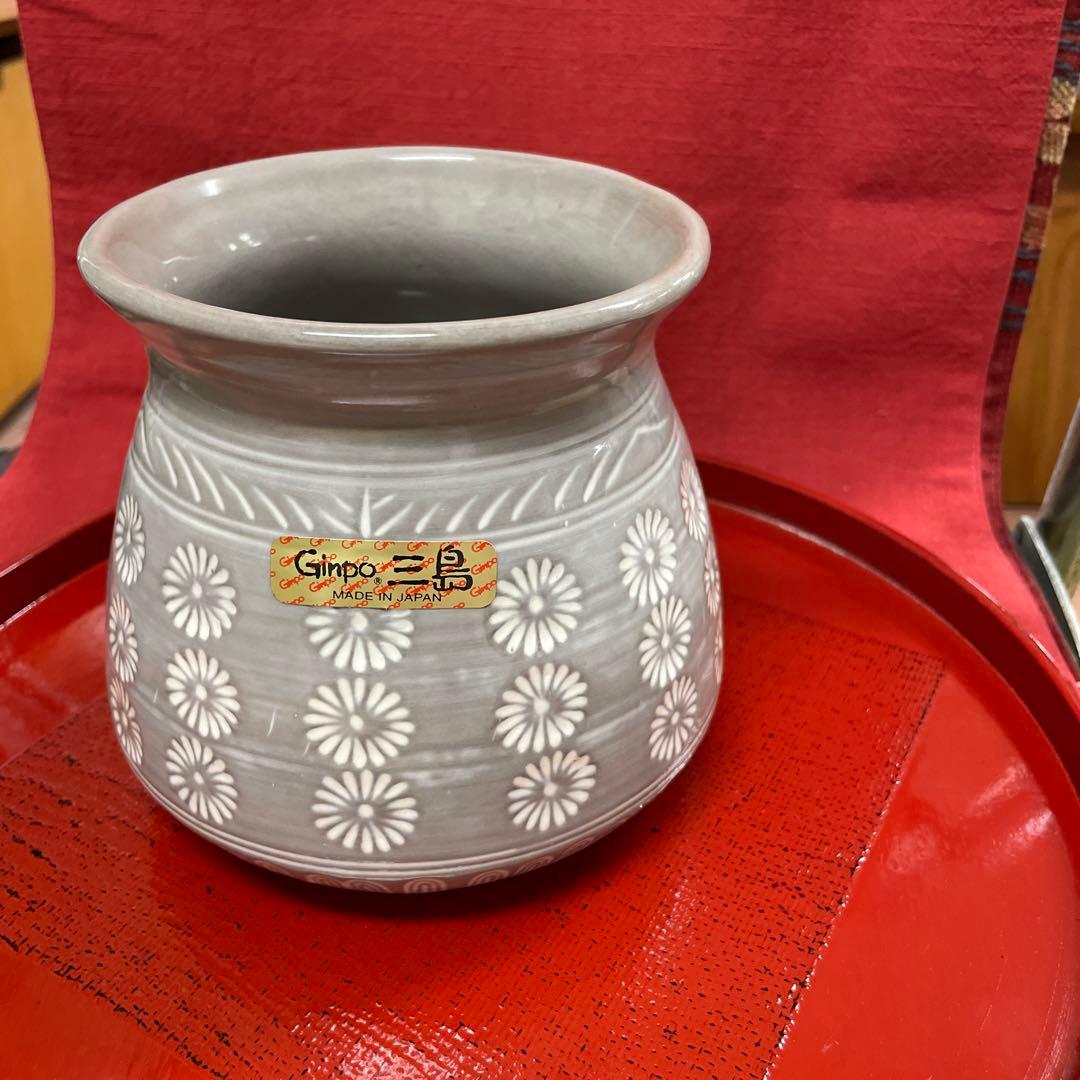 日本製　銀峯三島　あら入れ（大）6つセット