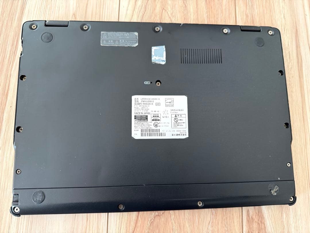 タッチパネル LIFEBOOK U939X/A Win11/office21付