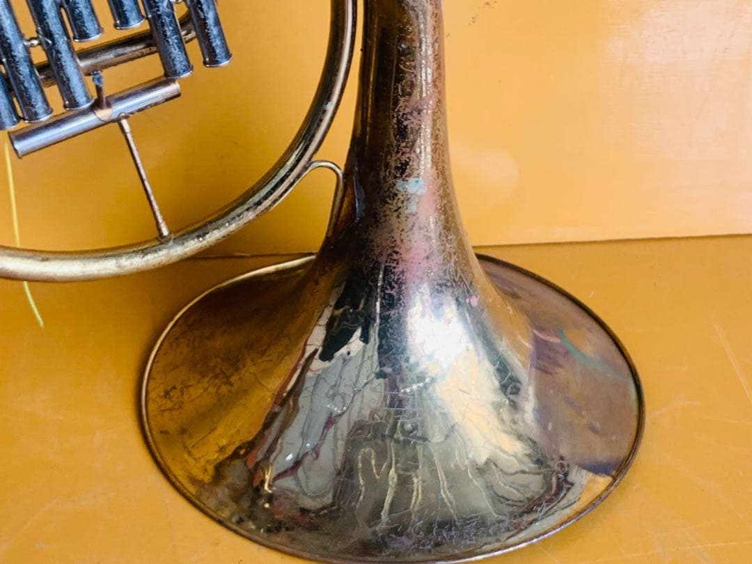 フレンチホルン 4バルブ ゴールド YHR-321