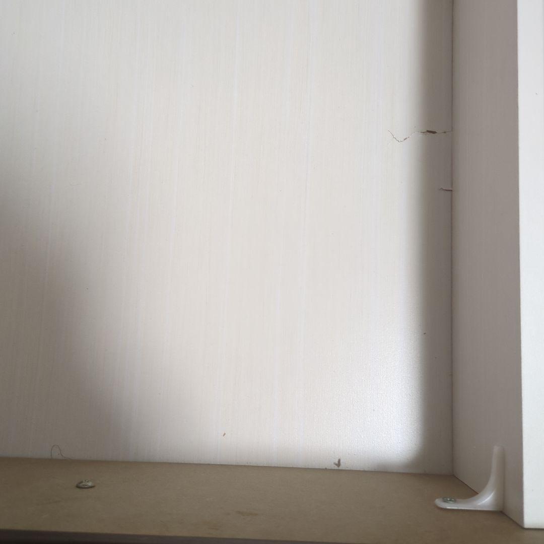 ダークブラウン木製テレビ台 引き出し付き