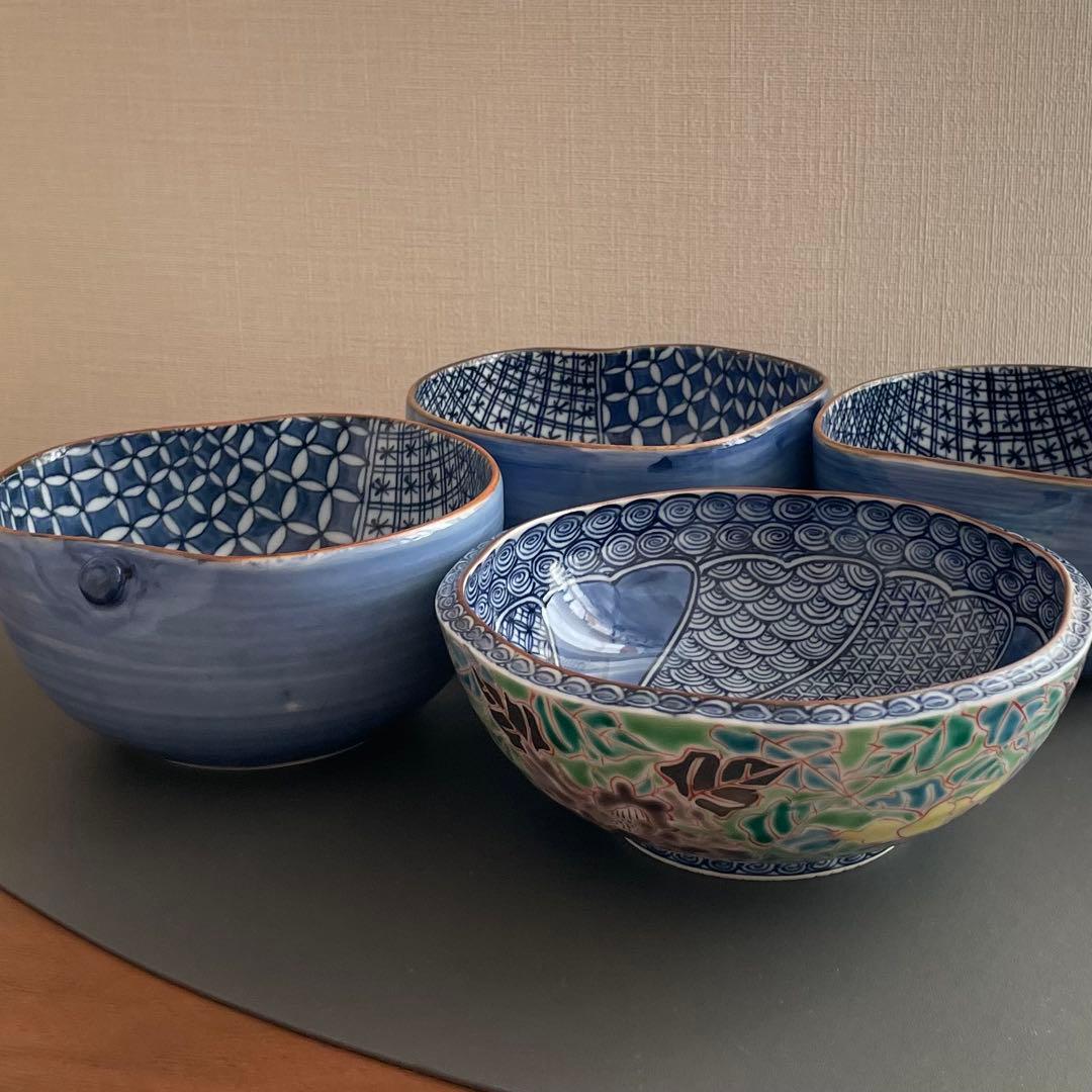 中鉢　小鉢　深鉢　和食器　染付け工芸品