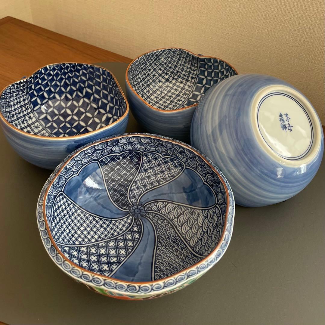 中鉢　小鉢　深鉢　和食器　染付け工芸品