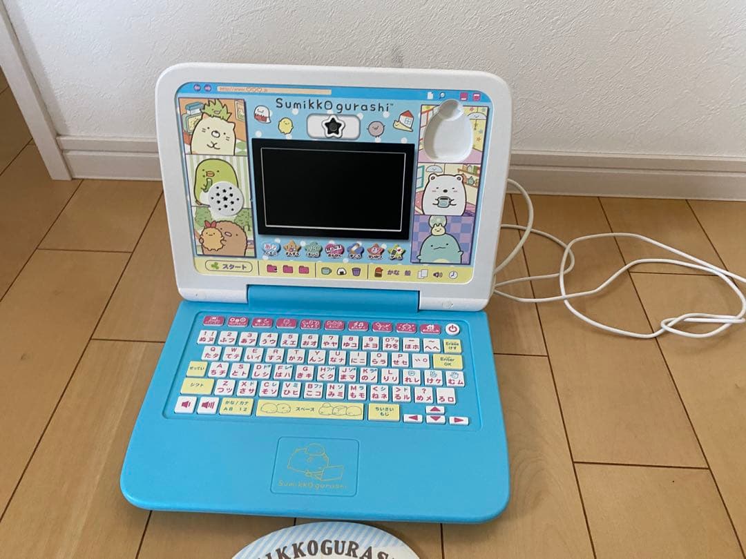 極美品 セガトイズ（SEGA TOYS）マウスできせかえ すみっコぐらしパソコン