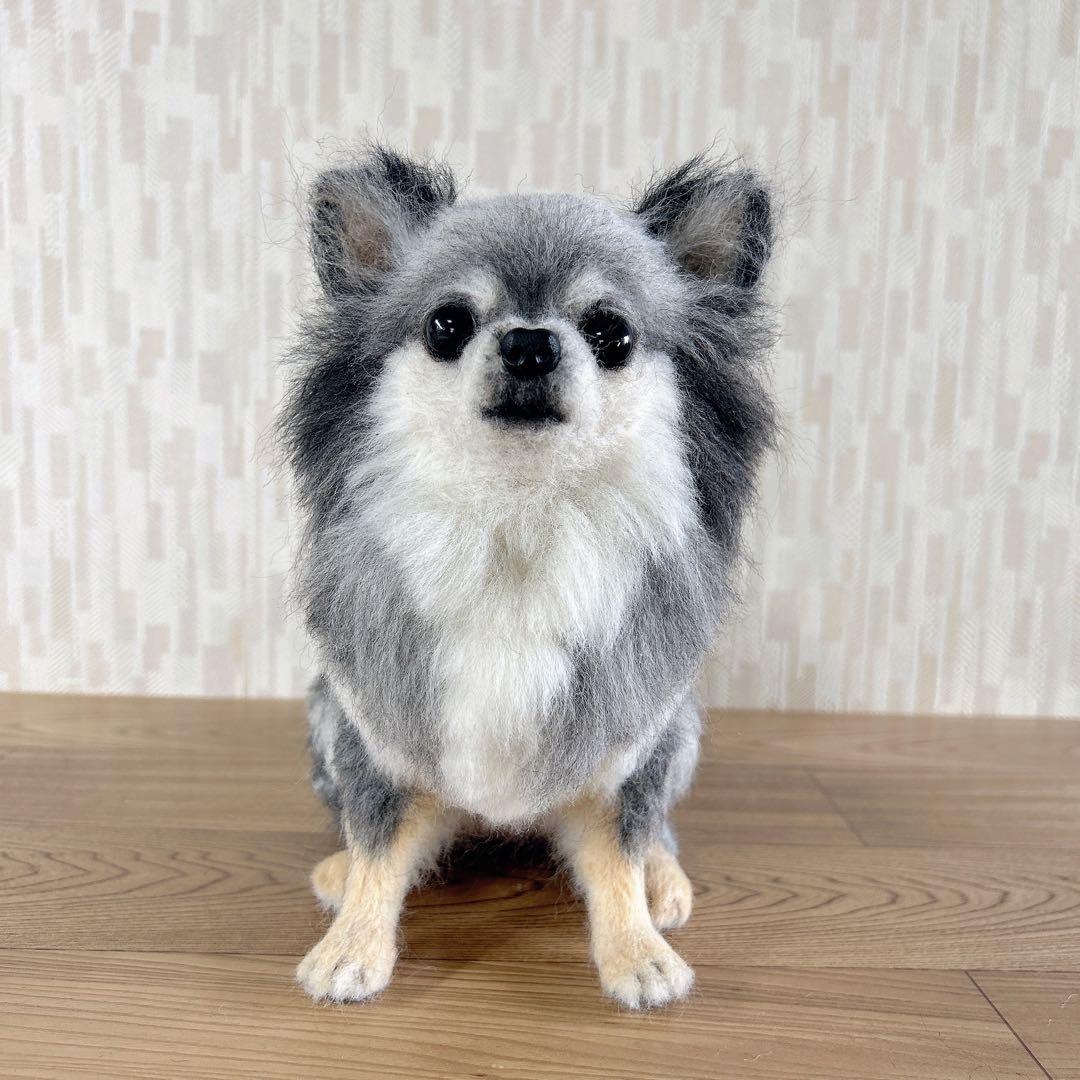 ゆうき様　オーダー専用　羊毛フェルト　犬　羊毛フェルトチワワ