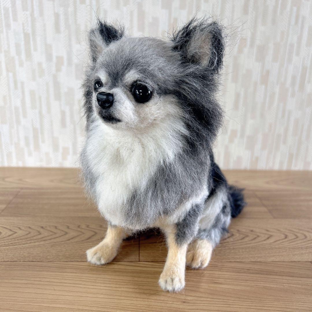 ゆうき様　オーダー専用　羊毛フェルト　犬　羊毛フェルトチワワ