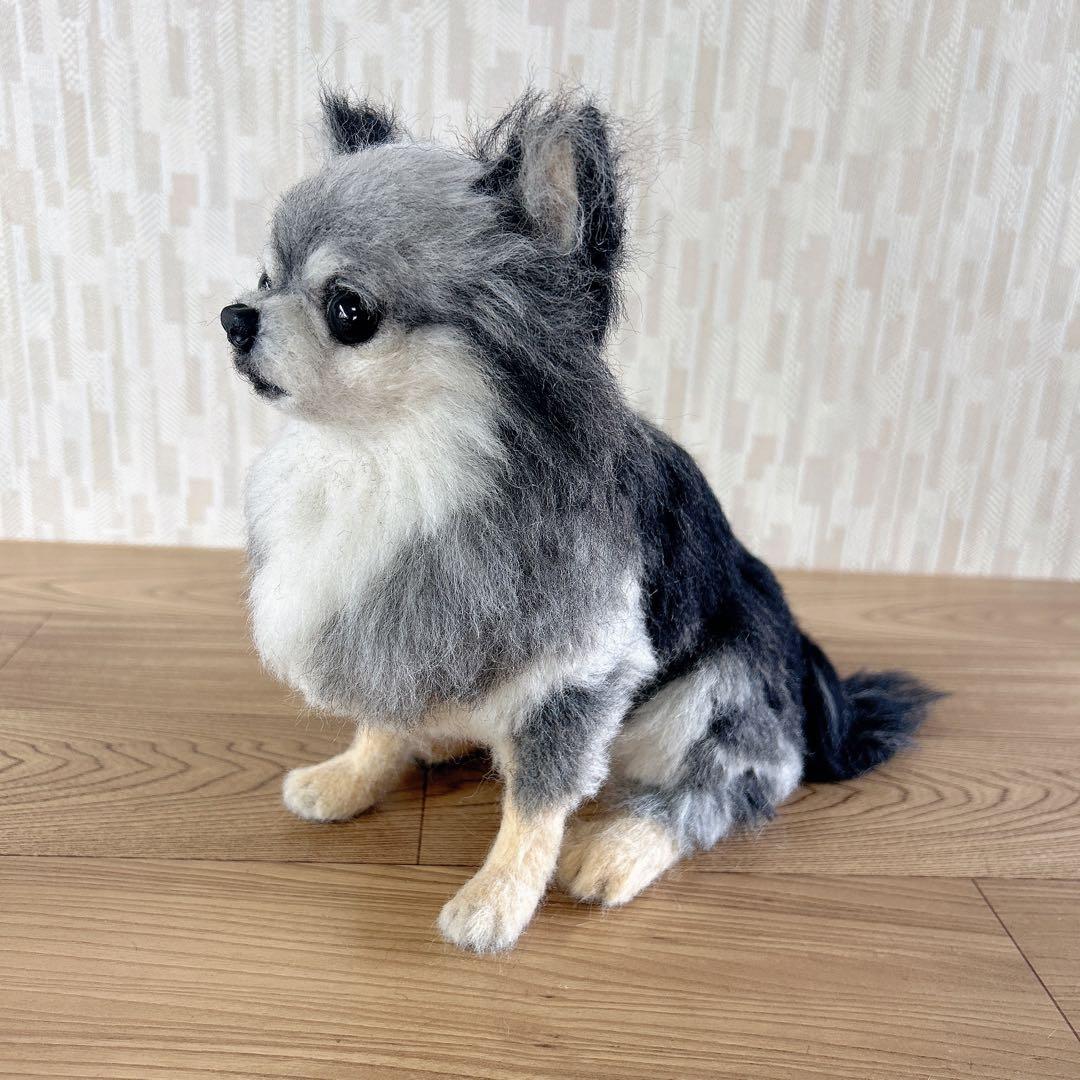 ゆうき様　オーダー専用　羊毛フェルト　犬　羊毛フェルトチワワ