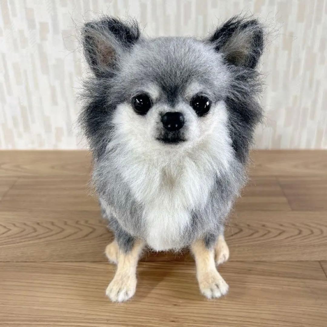 ゆうき様　オーダー専用　羊毛フェルト　犬　羊毛フェルトチワワ