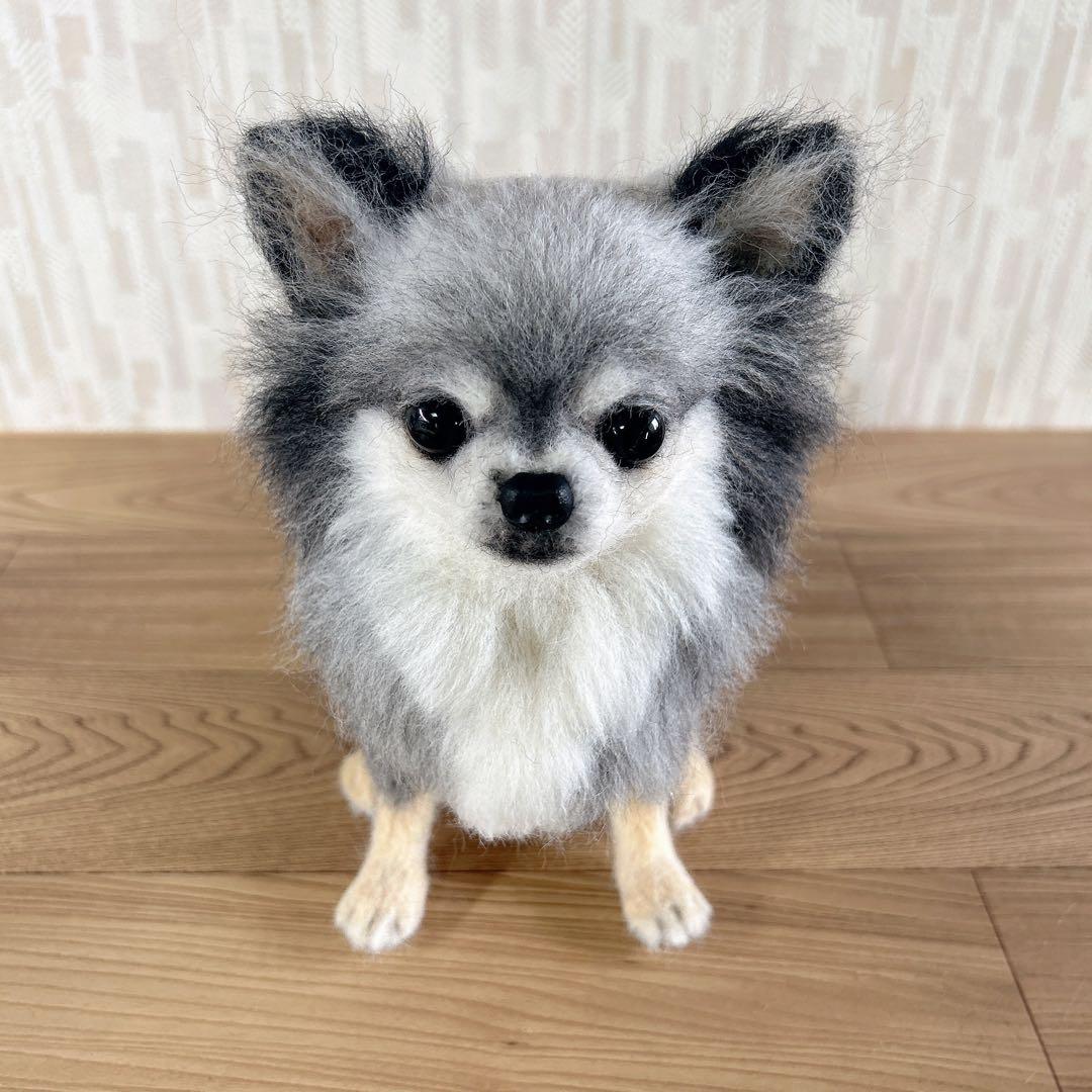 ゆうき様　オーダー専用　羊毛フェルト　犬　羊毛フェルトチワワ