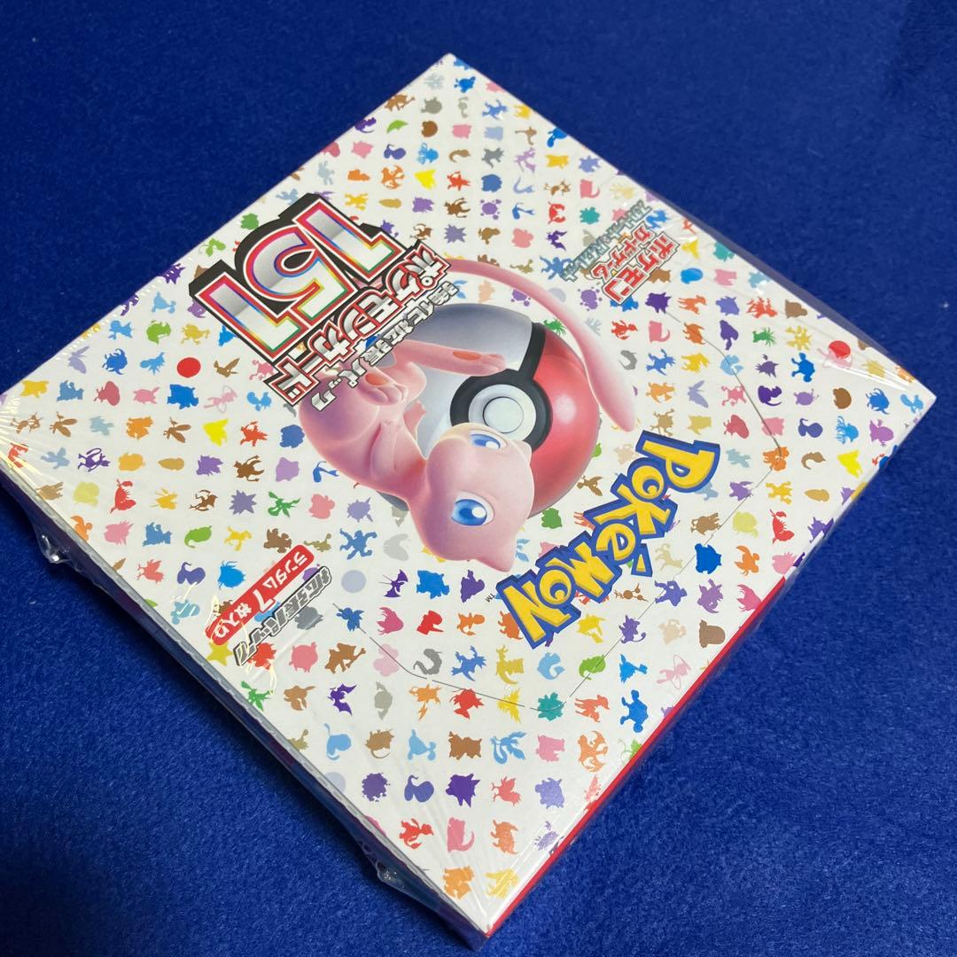 【保管用ローダー付】　ポケモンカード　151 シュリンク付BOX 絶版高騰品