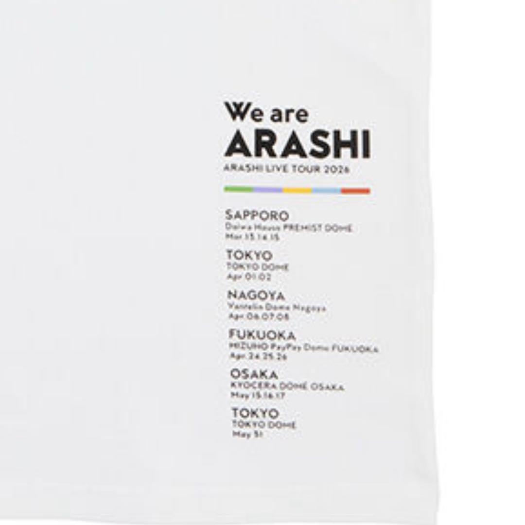 嵐　2026ツアーTシャツ
