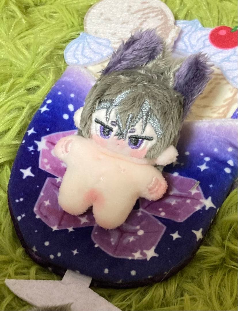 自作ぬいぐるみ・グレープソーダくん