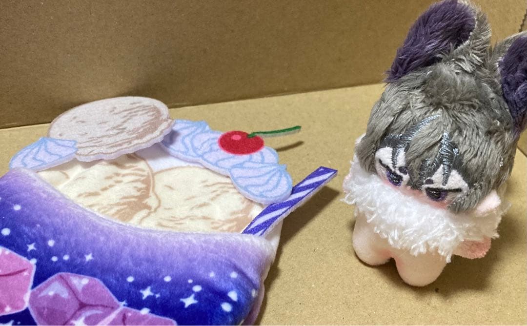 自作ぬいぐるみ・グレープソーダくん