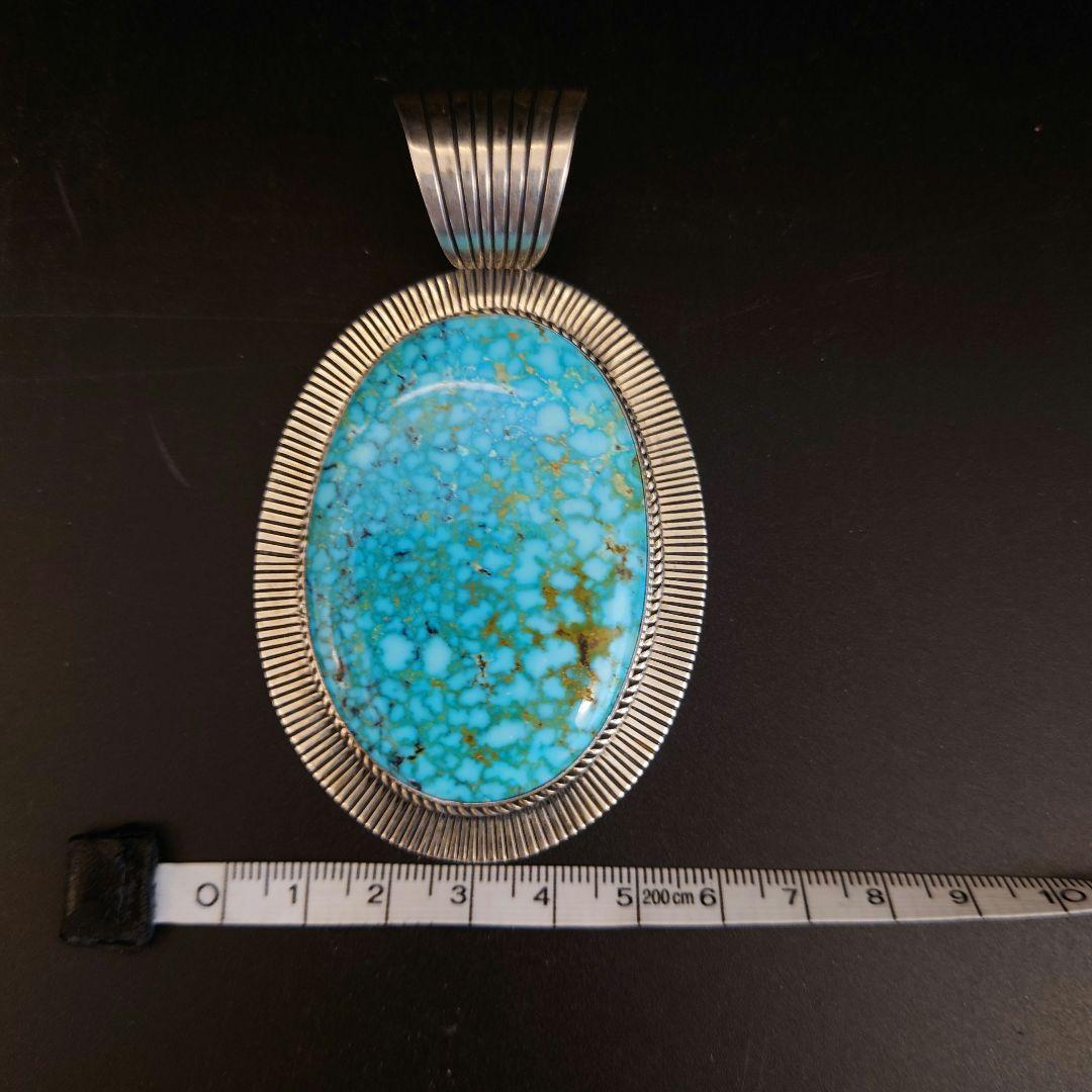 アルバート・ジェイク　キングマンターコイズ　ペンダント