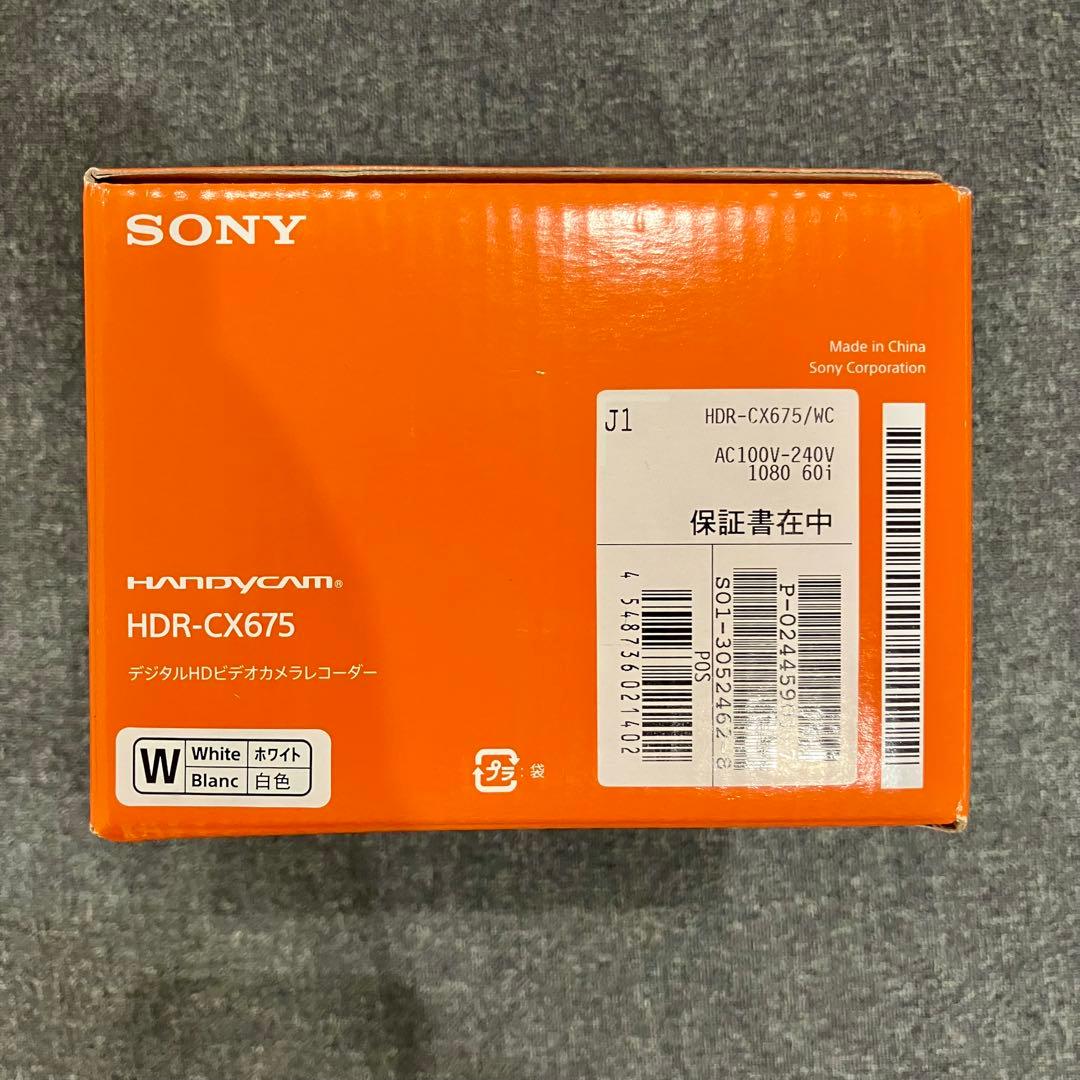 【中古・美品】SONY HDR-CX675 SONY純正ケース・NP-FV70付