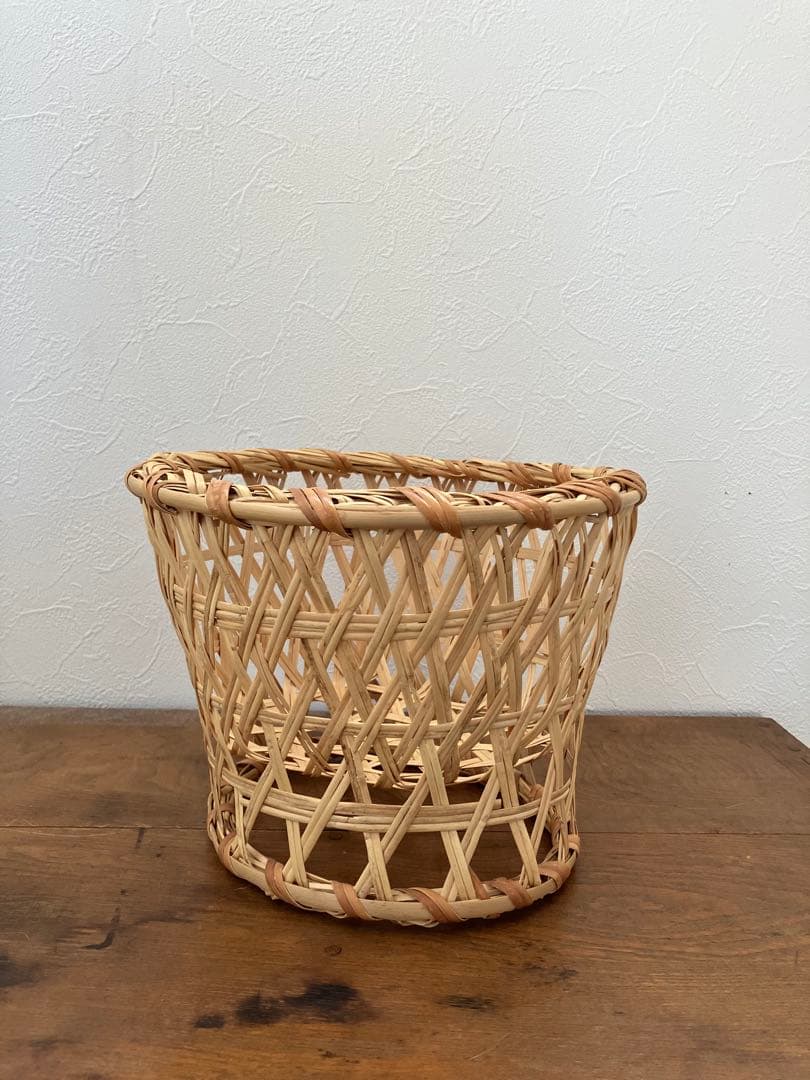 鳥越竹細工　ごかご　椀かご　小サイズ　美品