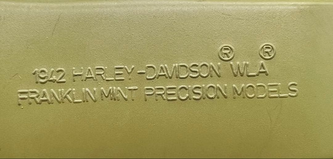 No435ジャンクミニカー バイク箱無し1942HARLEY-DAVIDSON