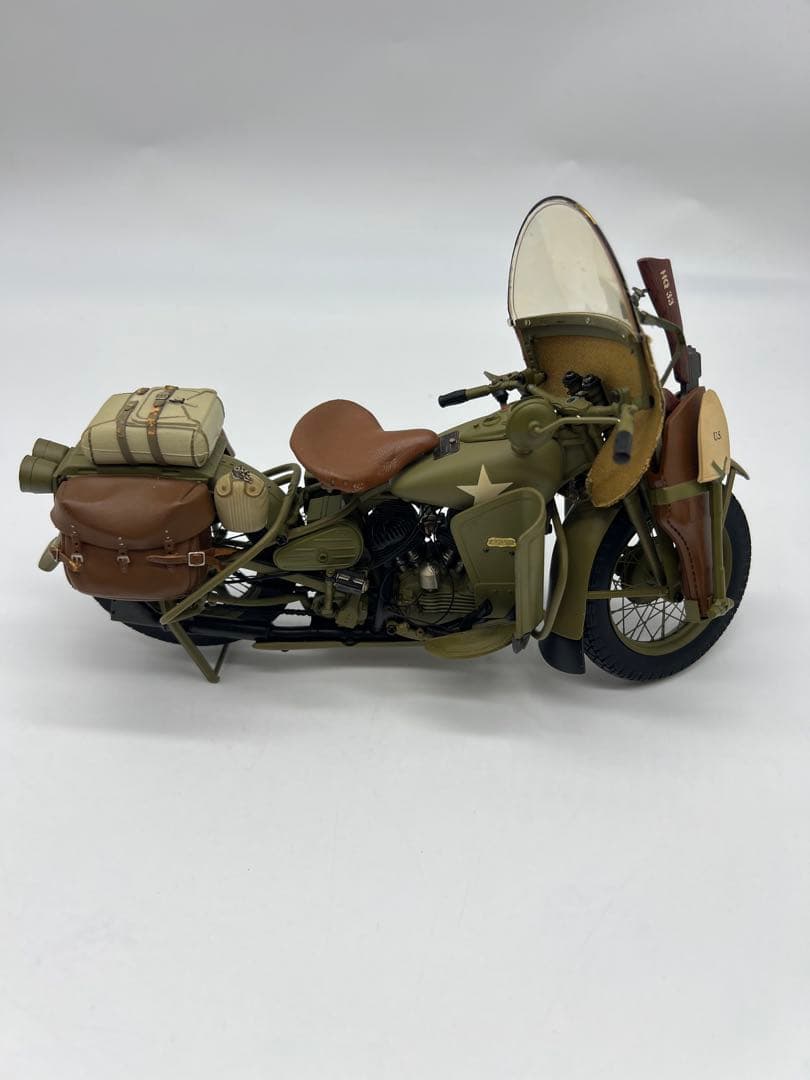 No435ジャンクミニカー バイク箱無し1942HARLEY-DAVIDSON