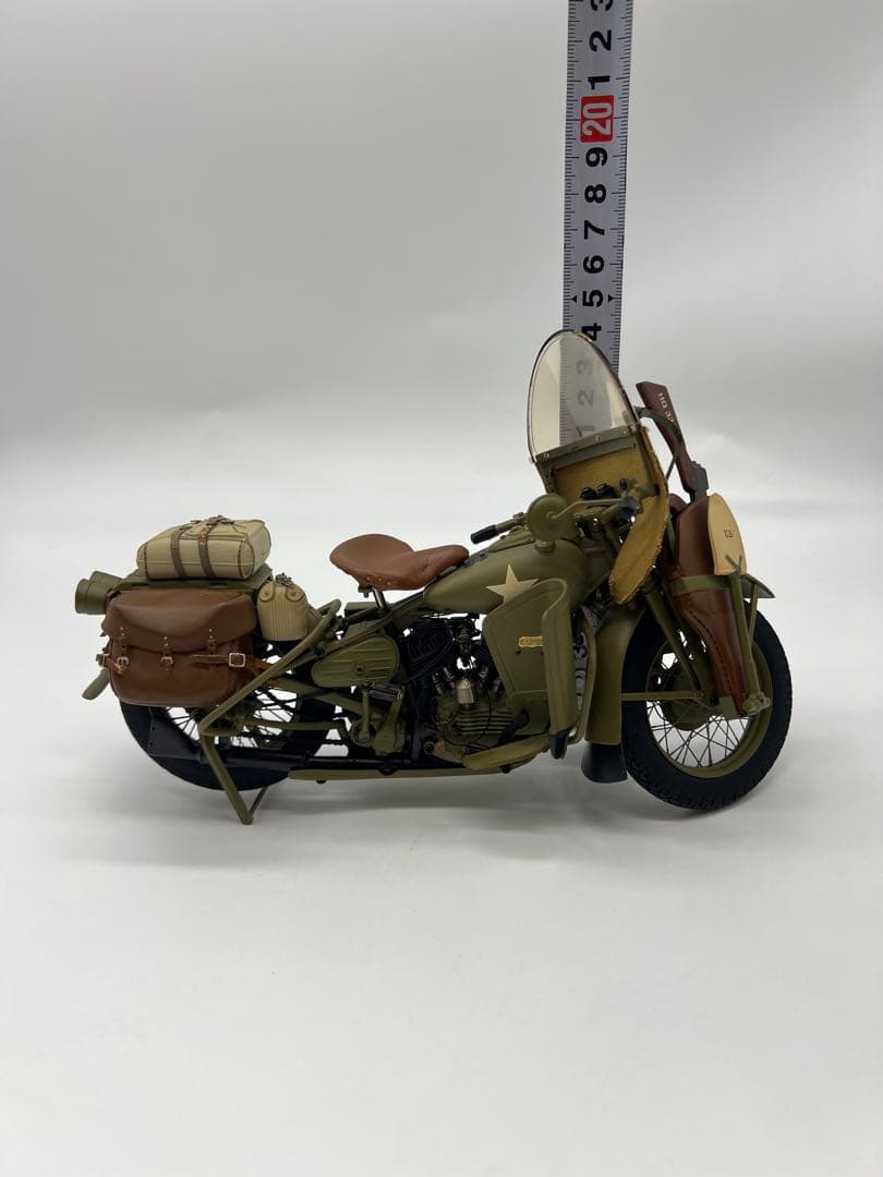 No435ジャンクミニカー バイク箱無し1942HARLEY-DAVIDSON