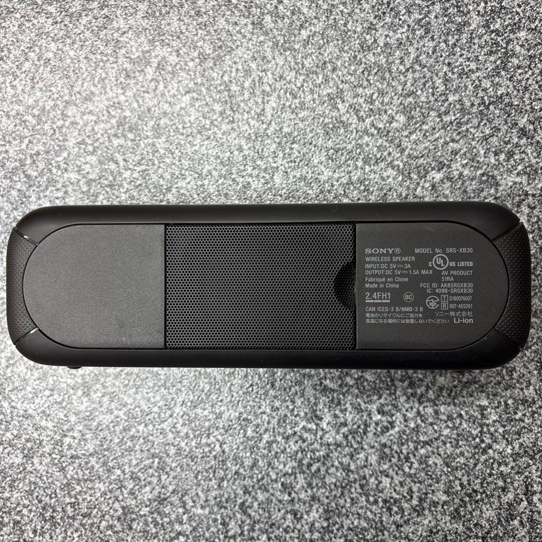SONY SRS-XB30 ワイヤレススピーカー ブラック