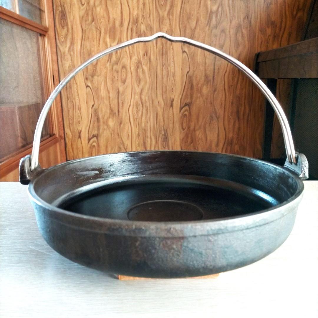 高級南部鉄器のすき焼き鍋
