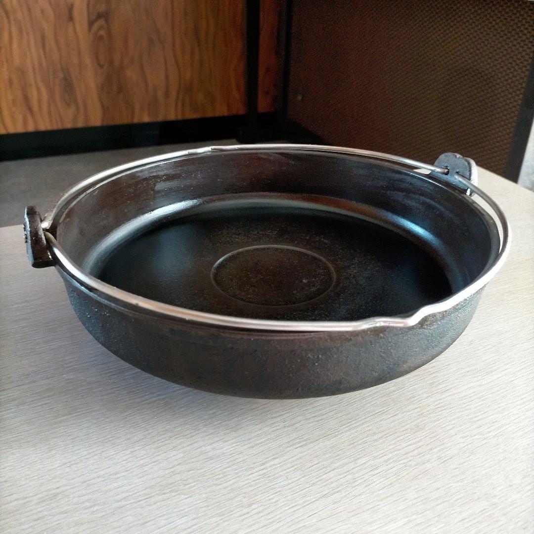 高級南部鉄器のすき焼き鍋