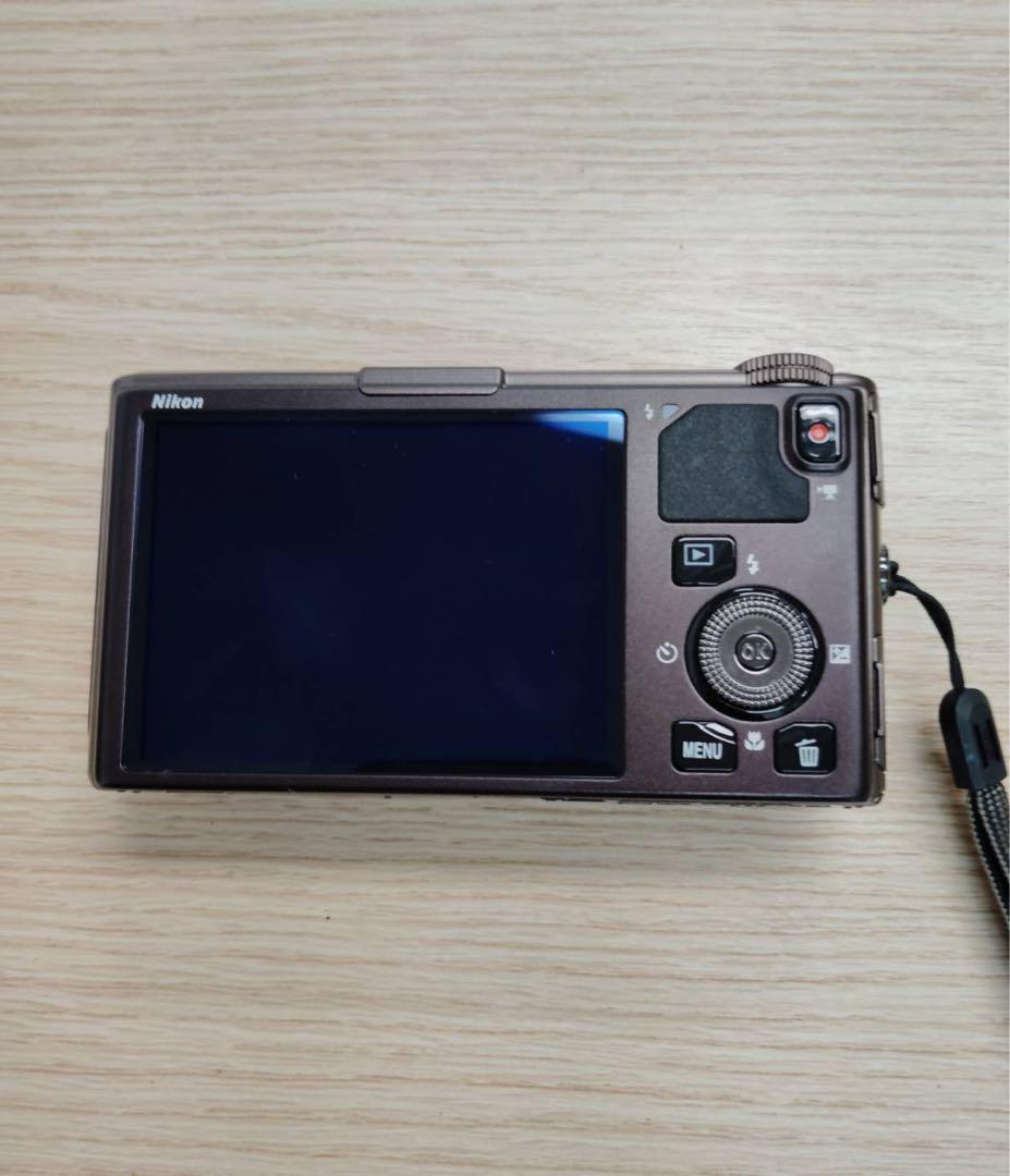 【動作確認済】Nikon COOLPIX S9500 セピアブラウン　充電器あり