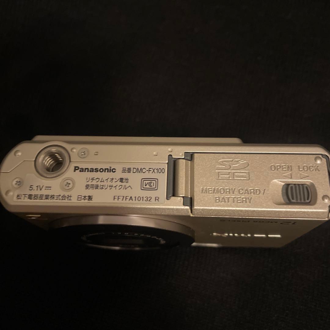 美品 Panasonic LUMIX DMC-FX100 ゴールド