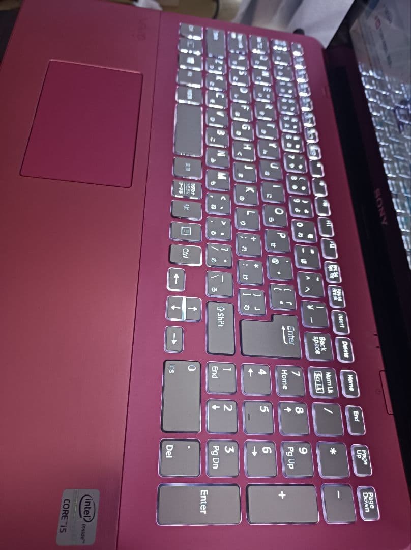 Windows10 Sony VAIO ノートPC 15.6インチ ピンク