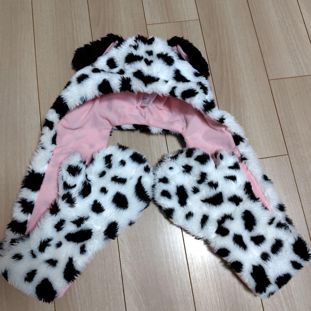 即日発送！東京ディズニーリゾート101匹わんちゃんマフラーキャップ