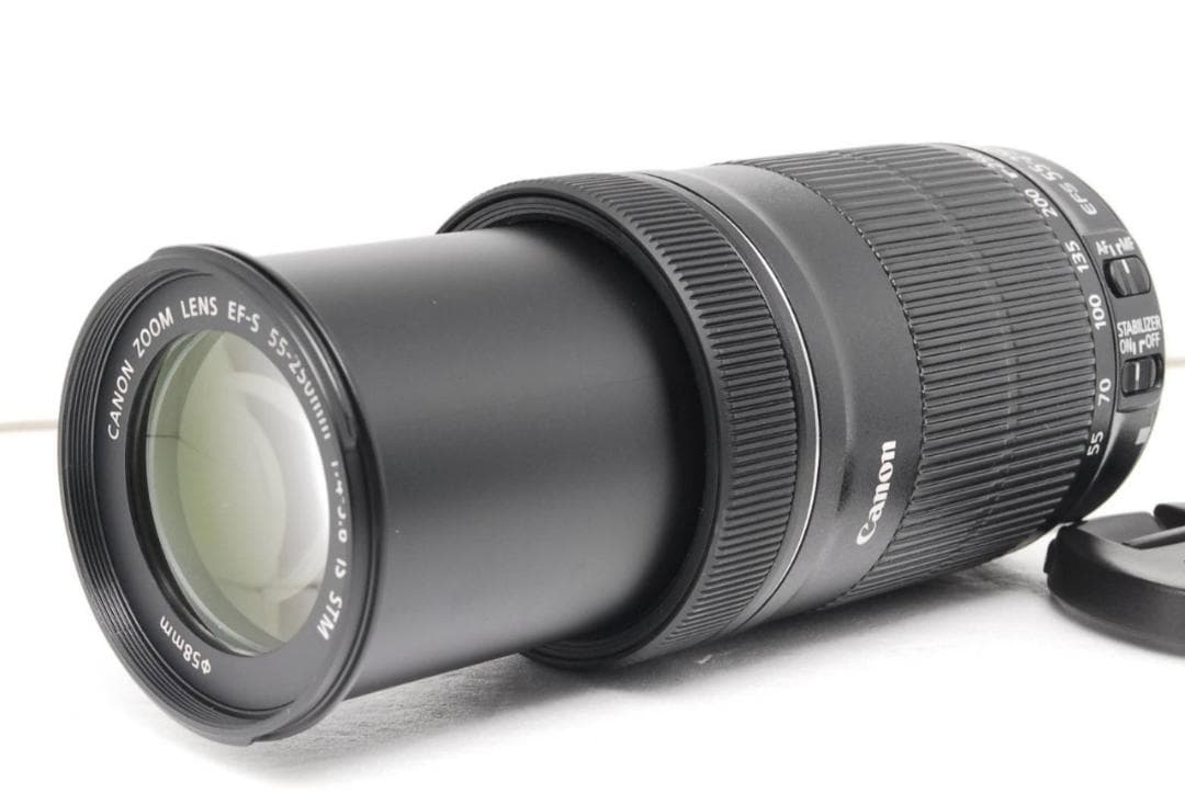 Canon EF-S 55-250mm IS STM ❣️望遠レンズ 手振れ補正