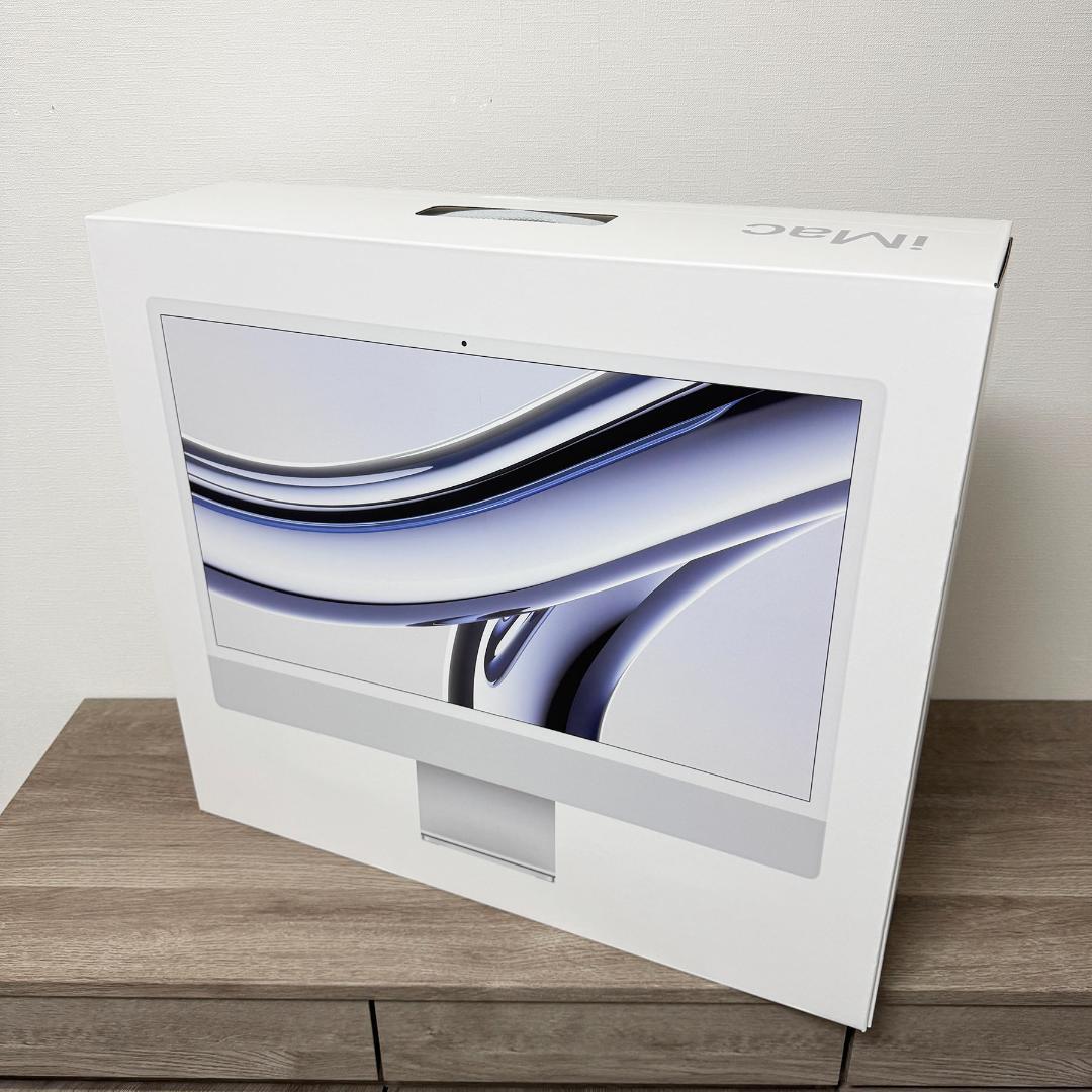 iMac M3 2023 24インチ 24GB / SSD512GB シルバー