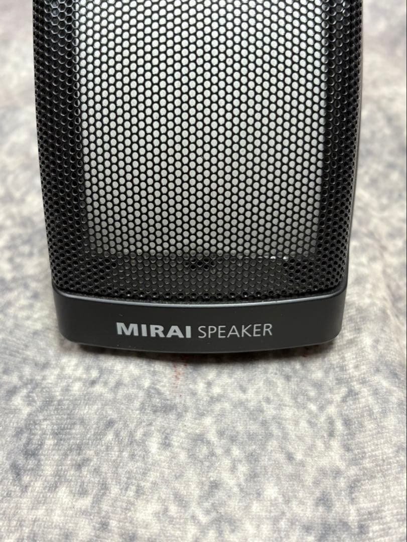 ミライスピーカー ブラック ACアダプター付き SF-MIRAIS 5