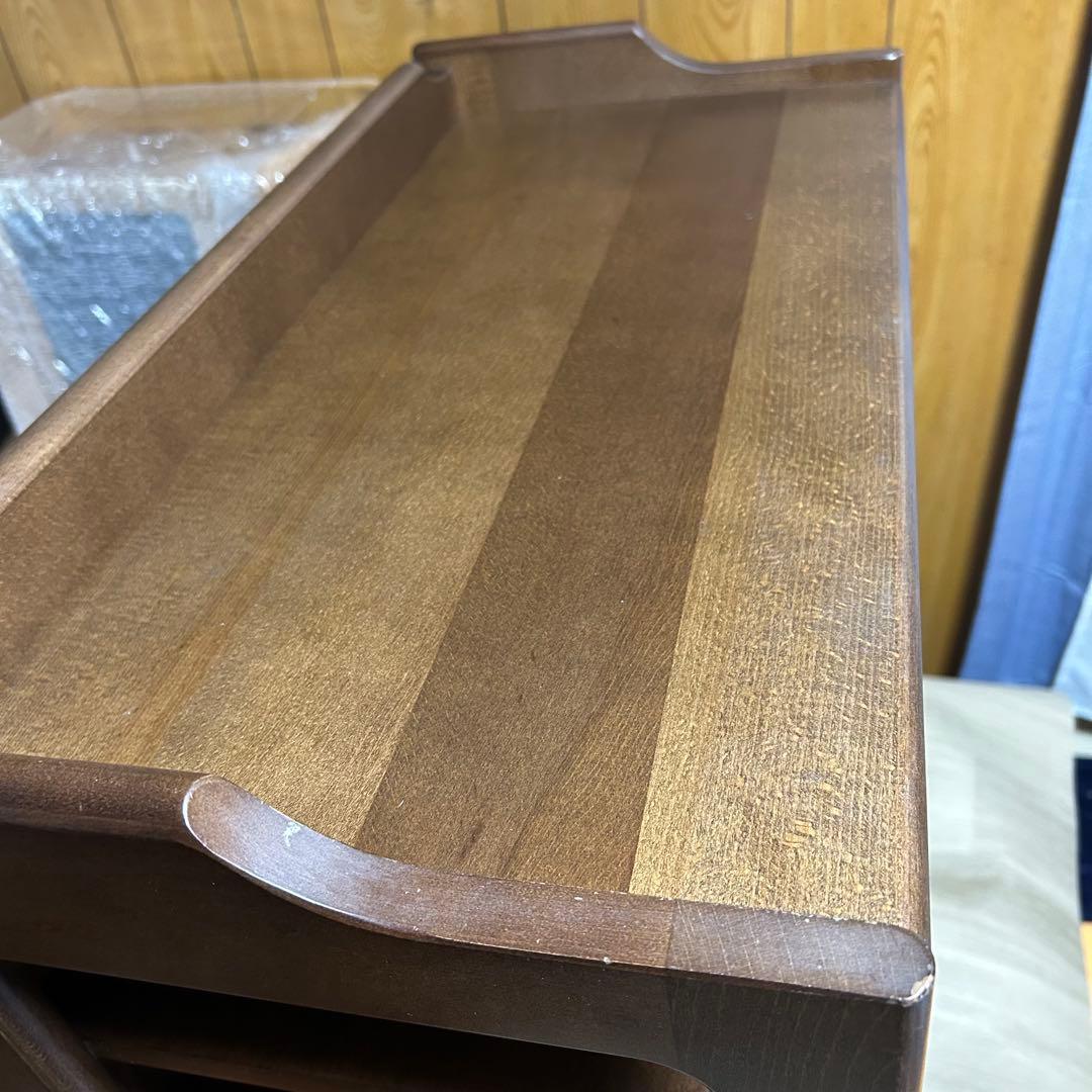 カリモク　キャビネット　電話台　スリッパ置き　チェスト　書類棚　カリモク家具