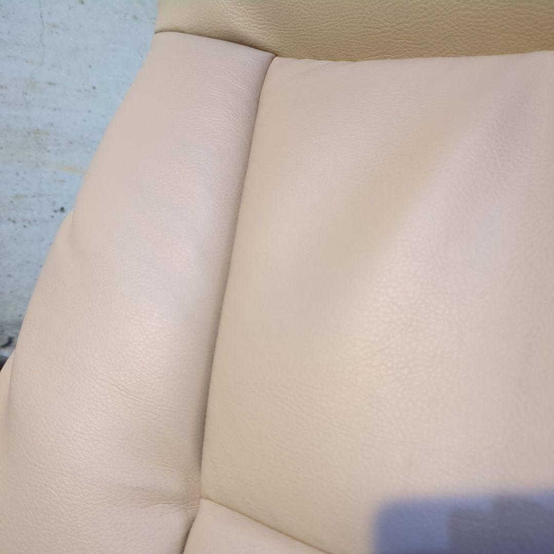 富士ファニチア FUJIFURNITURE リクライニングソファ＆オットマン