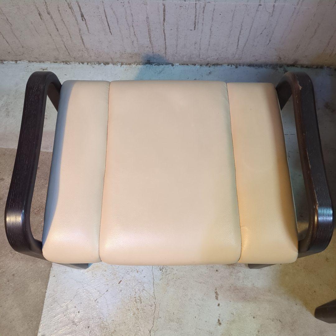 富士ファニチア FUJIFURNITURE リクライニングソファ＆オットマン