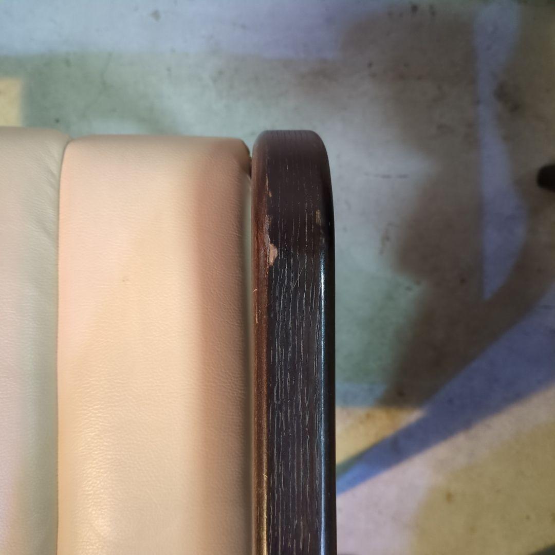 富士ファニチア FUJIFURNITURE リクライニングソファ＆オットマン