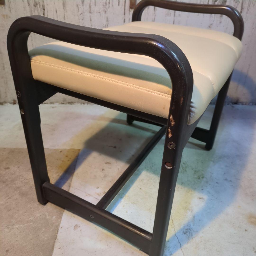 富士ファニチア FUJIFURNITURE リクライニングソファ＆オットマン