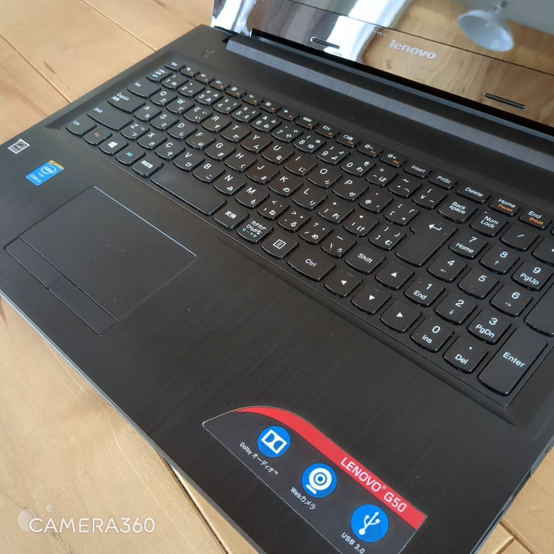 Lenovo G50-80 メモリ12g SSD512g　オマケあり