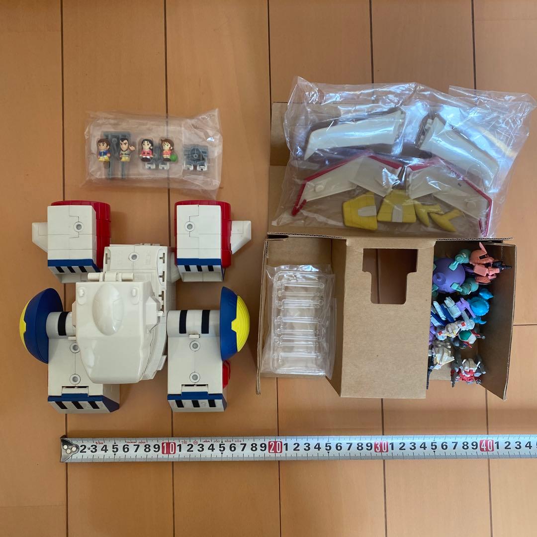 SDガンダムフルカラー 3点セットまとめ売り ホワイトベース・ミネルバ・ムサイ