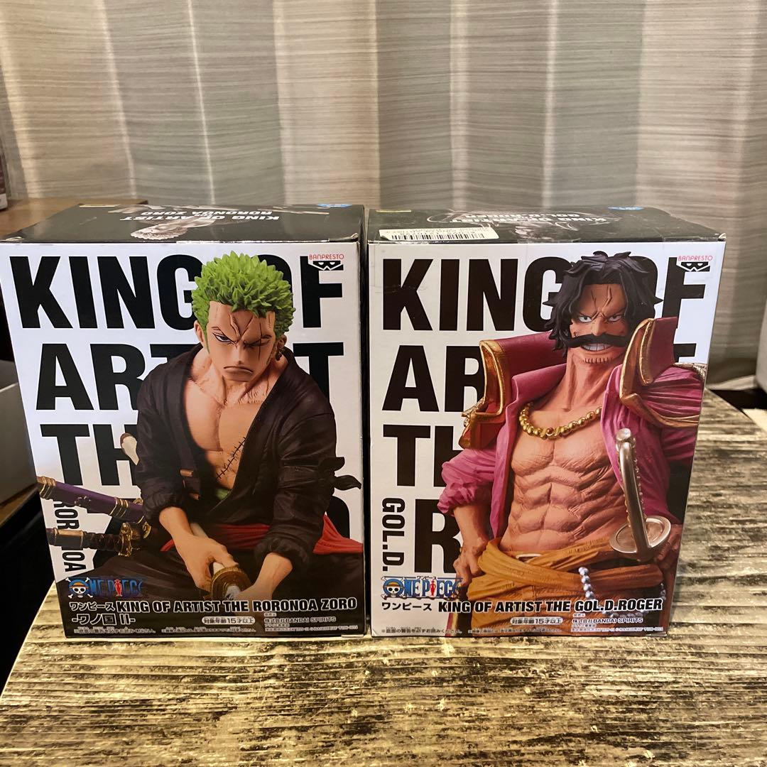 初版ワンピース ロロノア・ゾロ ゴールド・ロジャー キングオブアーティスト