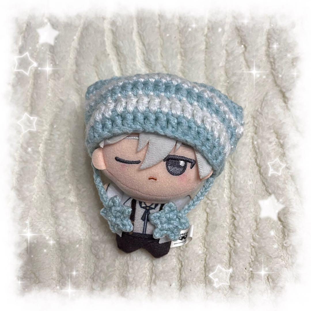 編み物 ちびぐるみ用 ぬい服 猫耳ニット帽 オーダーページ