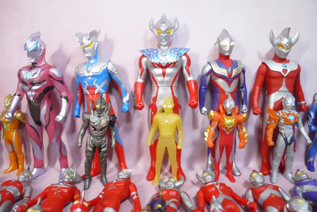 ウルトラヒーローシリーズ800サイズ　500サイズ　ビッグソフビ　95体