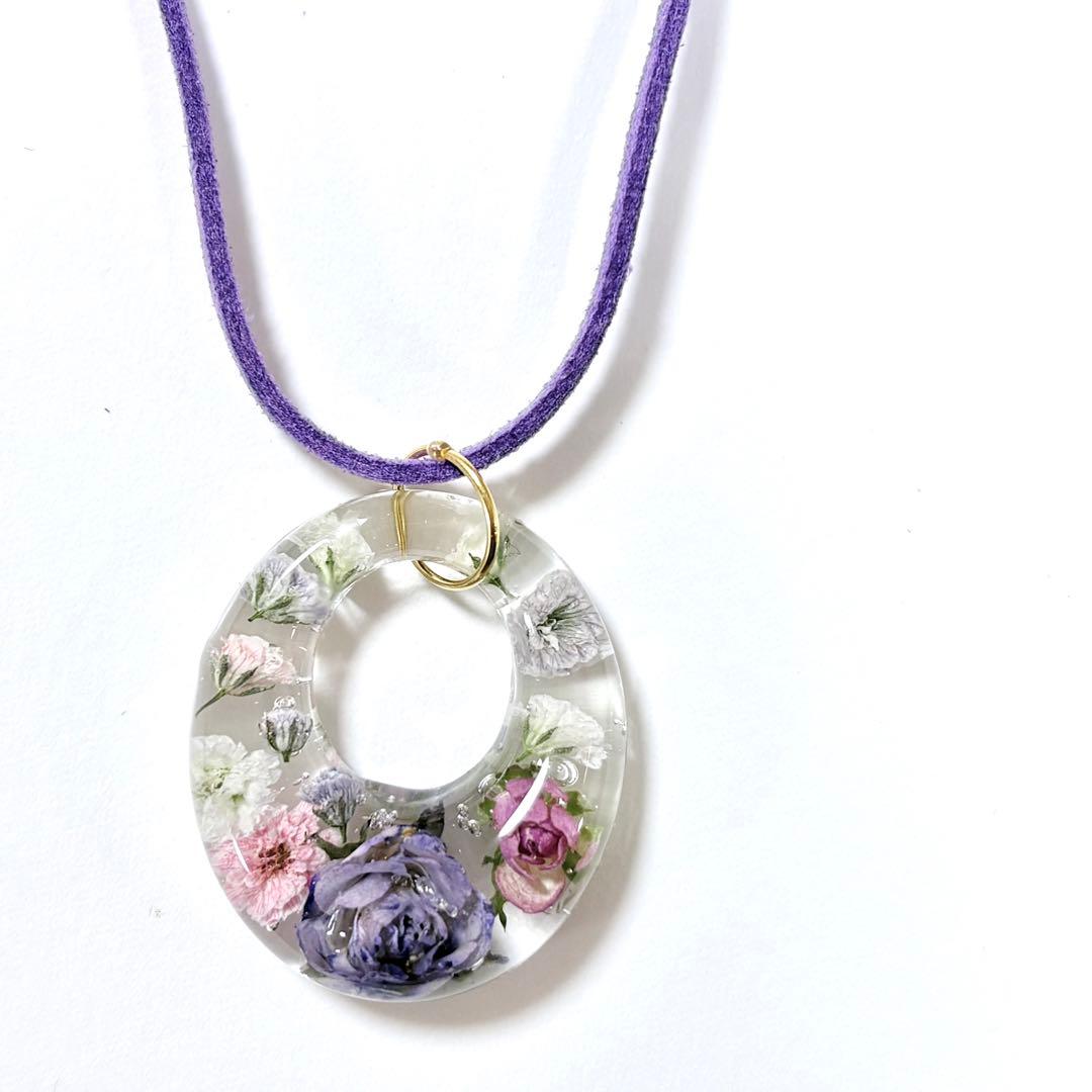 ブチ子と源☺︎☻様　レジンネックレス