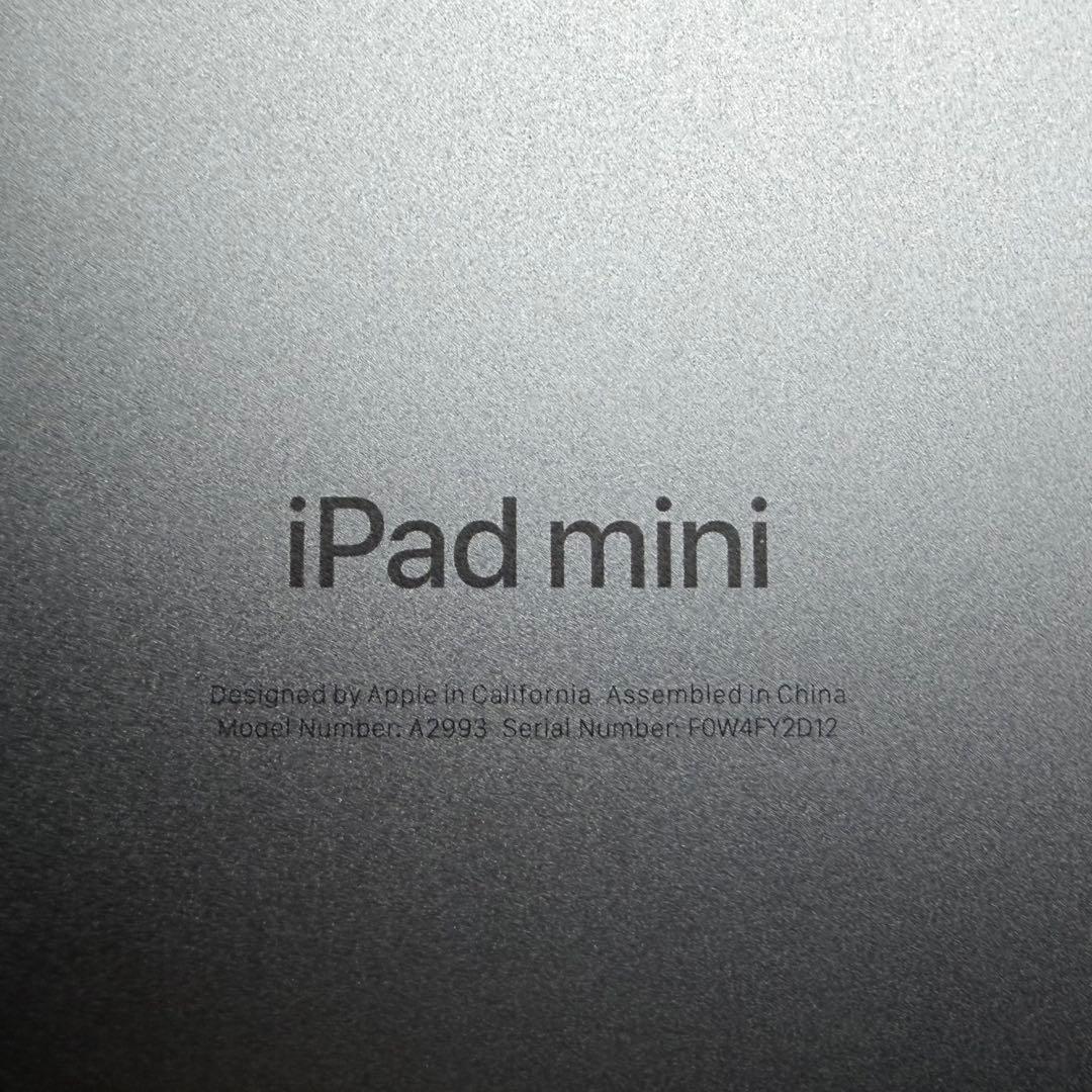 iPad mini（A17 Pro） 128GB スペースグレイ Wi-Fi